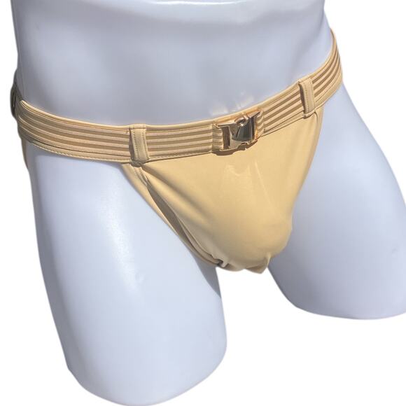 Andrew Christian Belt Bikini Tan Large - Picture 4 of 8